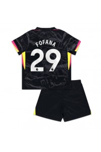 Chelsea Wesley Fofana #29 Babytruitje 3e tenue Kind 2024-25 Korte Mouw (+ Korte broeken)